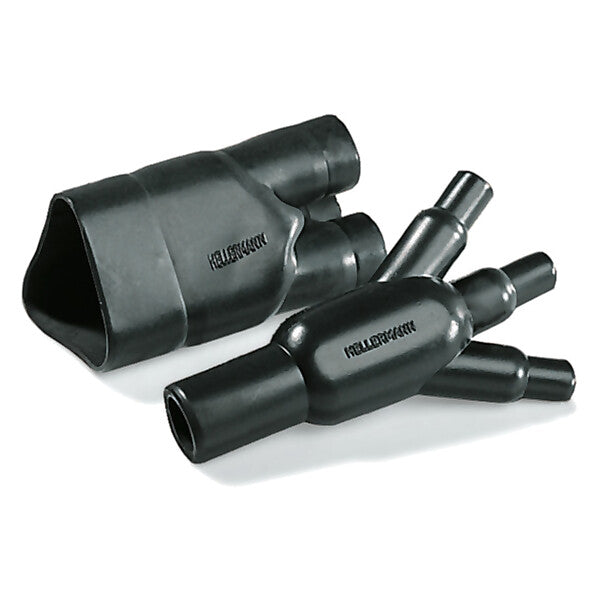 HellermannTyton Warmschrumpfteil 3- Fingerstück 304-1-GW24 PO-X BK